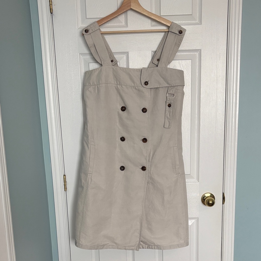 ‘S Max Mara double breasted utility dress